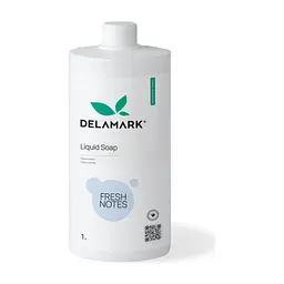 Жидкое мыло DeLaMark Свежие нотки 1 л (4820152331939)