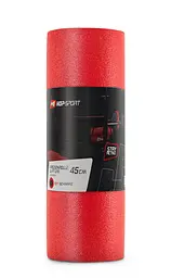 Масажний ролик (валик, роллер) Hop-Sport EPE 45см червоний - мініатюра 3
