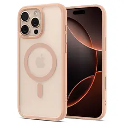 Прозорий чохол Spigen Ultra Hybrid T (MagFit + Camera Control) Frost Rose Titanium для iPhone 16 Pro Max (ACS09069) - мініатюра 6