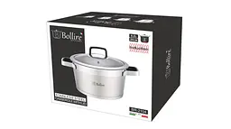 Каструля з кришкою Bollire BR-2104 5,2 л 24х13,5 см - мініатюра 2