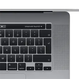 Ноутбук Apple MacBook Pro 16" з Touch Bar 32 ГБ 512 ГБ, Intel Core i9 Space Gray Seller Refurbished - мініатюра 5