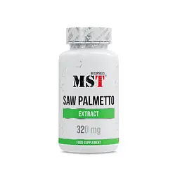 Екстракт сереноа MST Nutrition Saw Palmetto Extract 320 mg, 60 капсул