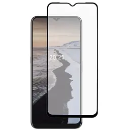 Скло захисне Dengos Full Glue Nokia G10 black frame (TGFG-245) - мініатюра 2