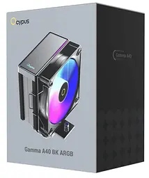 Кулер для процесора OCYPUS GAMMA A40 BK ARGB (GAMMA-A40-BK1AAWN00X-GL) - мініатюра 10
