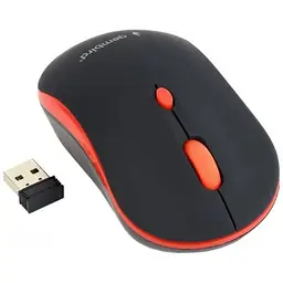 Мишка Gembird MUSW-4B-03-R Black+Red (MUSW-4B-03-R)