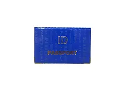 Обкладинка для ID картки ЛЮКС КОЛОР 132-Ра синій ID PASSPORT глянец