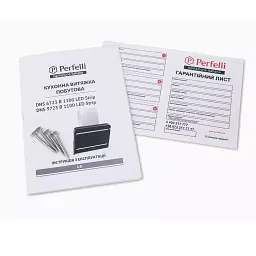 Витяжка декоративна похила Perfelli DNS 9723 B 1100 BL LED Strip - мініатюра 7
