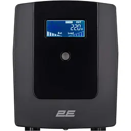 Лінійно-інтерактивний ДБЖ 2E DD1500, 1500VA/900W, LCD, USB, 3xSchuko (2E-DD1500) - мініатюра 2