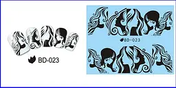 Наклейки для ногтей BD-023