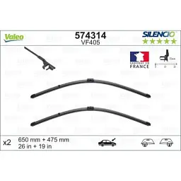 Щітка склоочисника Valeo 574314 - мініатюра 4