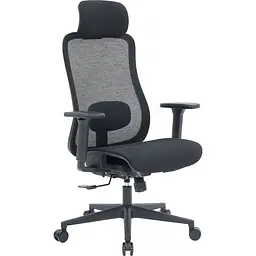 Офісне крісло OfficePro Wave OC670 Black (OC670-B-B-B) [148653] - мініатюра 2