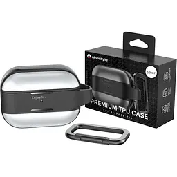 Чохол AhaStyle Rugged Aluminium Case для AirPods Pro 2 Silver [133858] - мініатюра 2