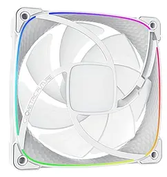 Вентилятор Geometric Future Squama 2503 120mm ARGB (GEO-S2503W-1) White - мініатюра 3