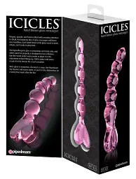 Стимулятор Icicles Model 43, 20 см рожевий - мініатюра 5
