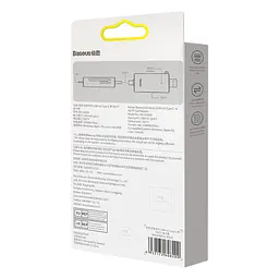 Кардрідер Baseus Airjoy USB-A & USB-C to SD/TF Grey (WKQX060113) [83622] - мініатюра 7