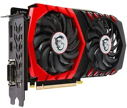 Відеокарта MSI GTX 1050Ti 4Gb Gaming X (GTX 1050 Ti GAMING X 4G) (GDDR5, 128 bit, PCI-E 3.0 x16) Б/в - мініатюра 3