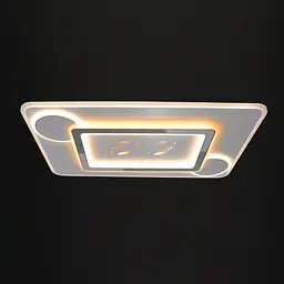 Світлодіодний настінно-стельовий світильник Brille WBL-38C/260W RM з пультом керування - мініатюра 4