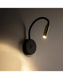 Бра, настінний світильник Tk Lighting 10201 Lagos G9 1x6W IP20 Bk - мініатюра 2