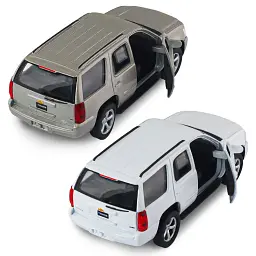Автомодель - CHEVROLET TAHOE 2008 (білий, сірий) - мініатюра 2