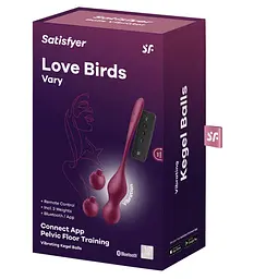 Вагінальні кульки Satisfyer Love Birds Vary (App) - мініатюра 2