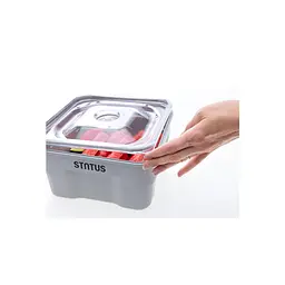 Кришка вакуумна Status вакуумна, серія Gastro з тритану, сіра (178510) - мініатюра 3