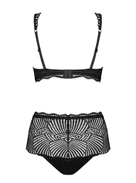 Комплект білизни Obsessive Klarita L/XL чорний - мініатюра 6