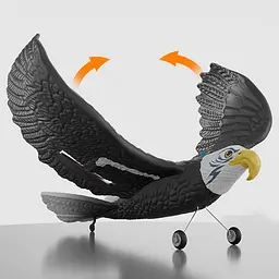 Літак-птица на радіокеруванні SCHE HW40 Eagle Black - мініатюра 3