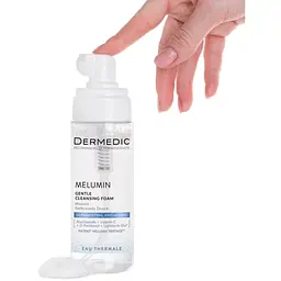Пінка для вмивання Dermedic Melumin Gentle Cleansing Foam Для чутливої шкіри 170 мл (5901643177492) - мініатюра 2