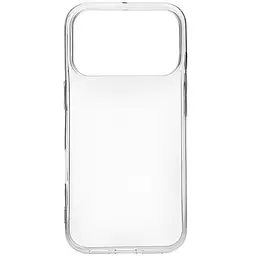 TPU чохол Epic Transparent 1,5mm для Apple iPhone 17 Pro Max (6.9) Безбарвний (прозорий)