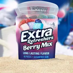 Жуйки Extra Refreshers Berry Mix sugar free 40 шт - мініатюра 2