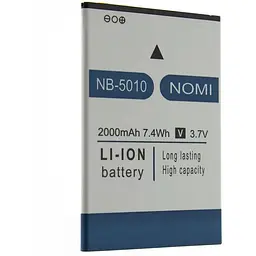 Акумулятор Nomi NB-5010 для i5010 Evo M - мініатюра 2