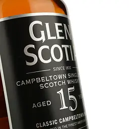 Віскі Glen Scotia 15 yo Single Malt Scotch Whisky 46% 0.7 л в подарунковій упаковці - мініатюра 4