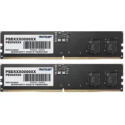Пам'ять 16Gb x 2 DDR5 5600 MHz Patriot CL46 1.1V (PSD532G5600K)