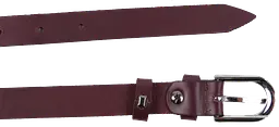 Жіночий ремінь шкіряний Skipper 1624-20 Марсала 2 см - мініатюра 4
