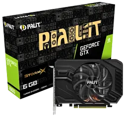 Відеокарта Palit GeForce GTX 1660 SUPER StormX 6144MB (NE6166S018J9-161F)