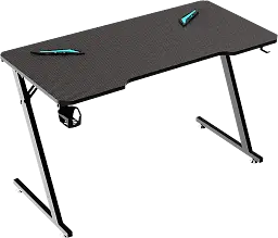 Геймерський комп'ютерний стіл GT Racer T-1213, 120x60x73 Black (T-1213 (120x60x73) Black) - мініатюра 7