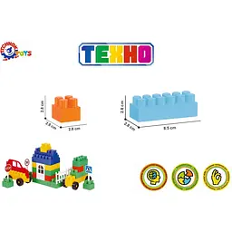 Конструктор ТехноК Техно 2, 100 деталей (0502) - мініатюра 5