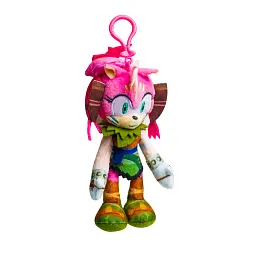 М'яка іграшка Sonic Prime на кліпсі – Емі 15 см (SON7004F)