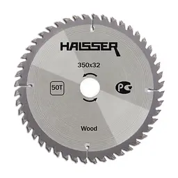 Диск пиляльний HAISSER по дереву - 350х32 50 зуб. (16479)