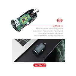 Зарядний пристрій Intaleo CCG482 (2USB4.8A) (1283126521553) - мініатюра 6