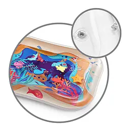 Дитячий килимок водяний Babyono Коралові рифи розвивальний 66х50 см (2136278140) - мініатюра 3