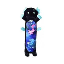 М'яка іграшка-подушка "Аксолотль-батон" Bambi HKF2206(Black) розмір 100 см