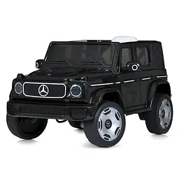 Джип JJ2088EBLR-2(4WD) 2.4G передн.2*25W задн.2*35W 1акум.*12V9AH колеса EVA шкір.сид. чорний.