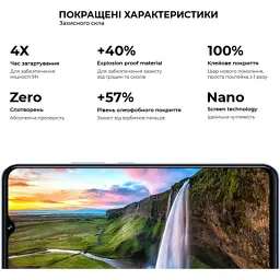 Скло захисне Armorstandart Pro Vivo Y02 Black (ARM66005) - мініатюра 4