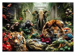 Пазл Clementoni High Quality Collection: Містичні джунглі (High Quality Collection - Mystic Jungle Puzzle - 1000 pcs.), 1000 ел. (39987) - мініатюра 2