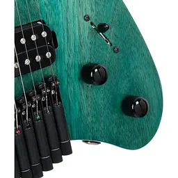 Електрогітара Cort Space G6MS Semi Gloss Turquoise - мініатюра 8