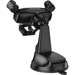 Автотримач Hoco H67 Gamble Black (6942007641210) [169314] - мініатюра 5