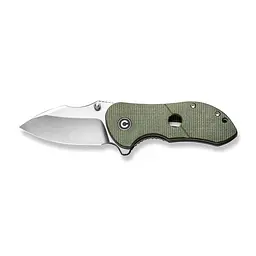 Ніж складаний кишеньковий Civivi Gordo, (6.4 см) D2 / Micarta оливковий - мініатюра 8