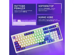 Клавіатура Proove Gaming Slicker Special Edition White (WKSLSE022402) - мініатюра 6