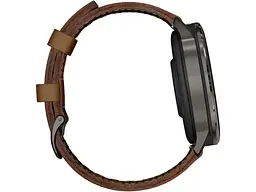 Смарт-годинник Garmin Venu 4 45 mm Slate with Brown Leather Band (010-03014-03) - мініатюра 6